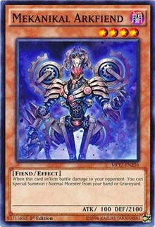 Mekanikal Arkfiend [MP17-EN236] Common | Exor Games Bridgewater