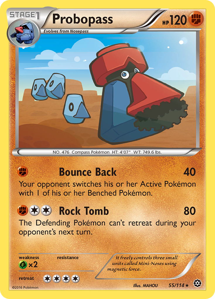 Probopass (55/114) [XY: Steam Siege] | Exor Games Bridgewater