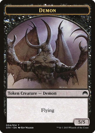 Demon Token [Magic Origins Tokens] | Exor Games Bridgewater