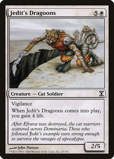 Jedit's Dragoons [Time Spiral] | Exor Games Bridgewater