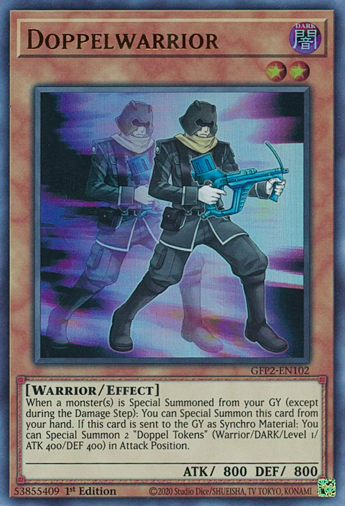 Doppelwarrior [GFP2-EN102] Ultra Rare | Exor Games Bridgewater