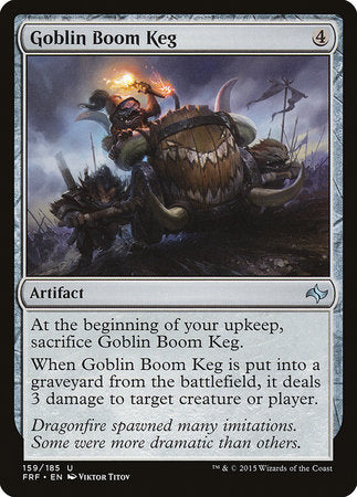 Goblin Boom Keg [Fate Reforged] | Exor Games Bridgewater