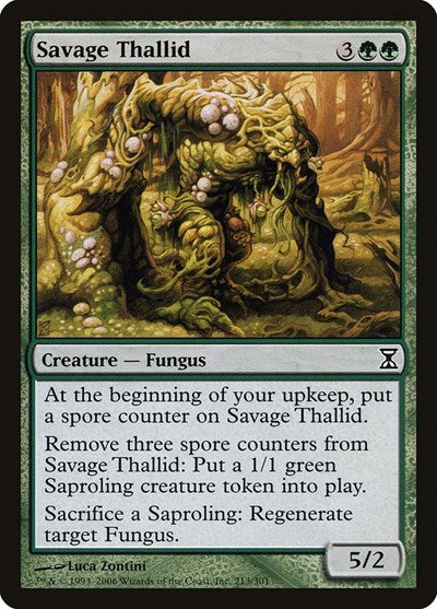 Savage Thallid [Time Spiral] | Exor Games Bridgewater