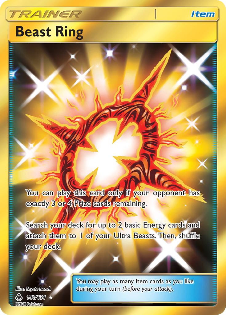 Beast Ring (141/131) [Sun & Moon: Forbidden Light] | Exor Games Bridgewater