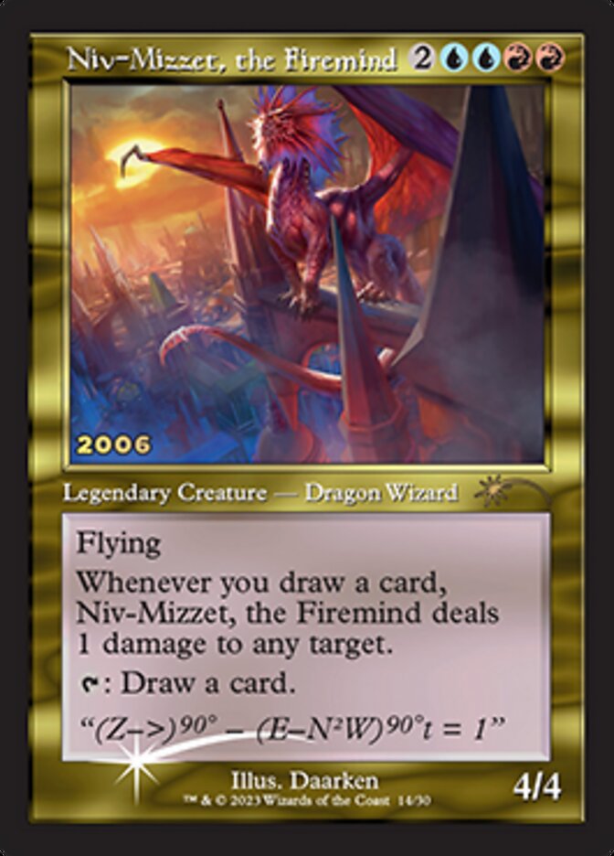 Niv-Mizzet, the Firemind [30th Anniversary Promos] | Exor Games Bridgewater