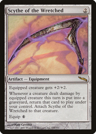 Scythe of the Wretched [Mirrodin] | Exor Games Bridgewater