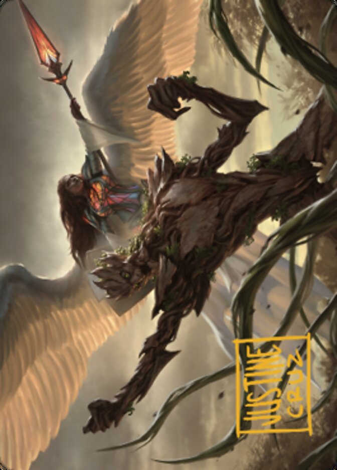 Strength of the Coalition Art Card (Gold-Stamped Signature) [Dominaria United Art Series] | Exor Games Bridgewater