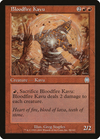 Bloodfire Kavu [Apocalypse] | Exor Games Bridgewater