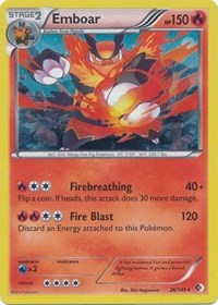 Emboar (26/149) (Cosmos Holo) (Blister Exclusive) [Black & White: Boundaries Crossed] | Exor Games Bridgewater