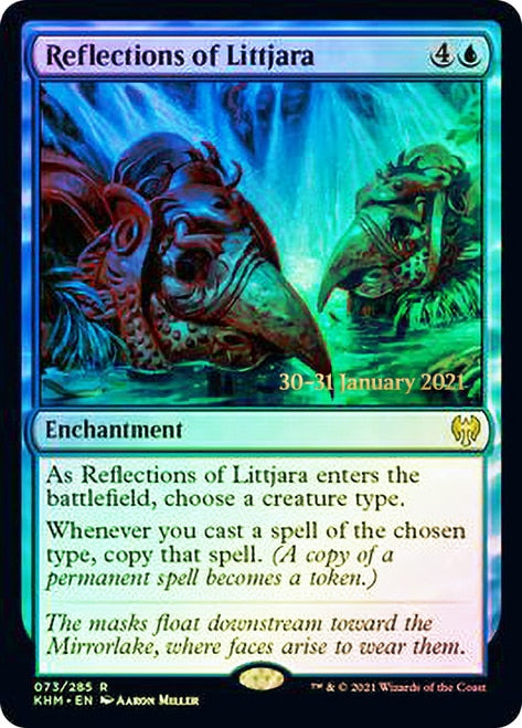 Reflections of Littjara  [Kaldheim Prerelease Promos] | Exor Games Bridgewater