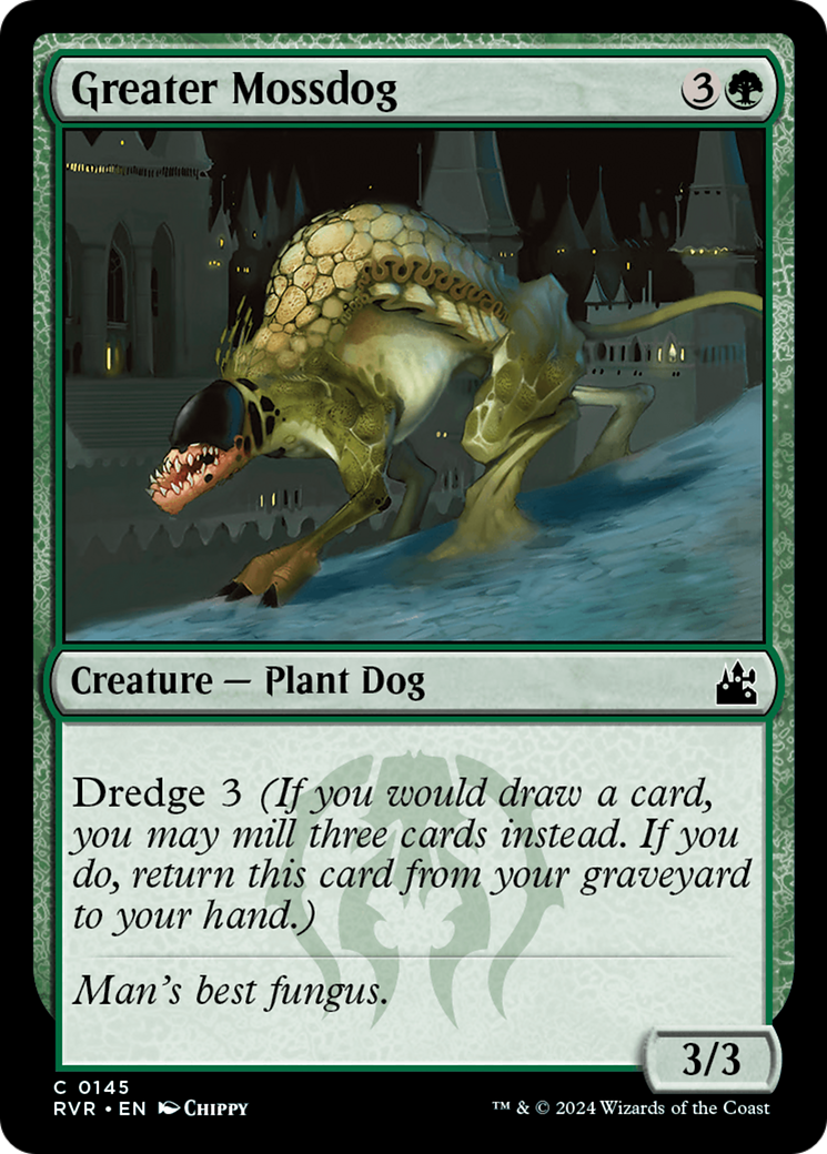 Greater Mossdog [Ravnica Remastered] | Exor Games Bridgewater