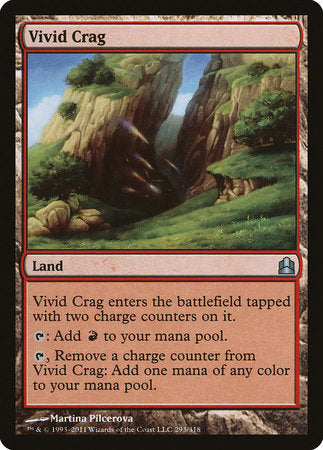 Vivid Crag [Commander 2011] | Exor Games Bridgewater