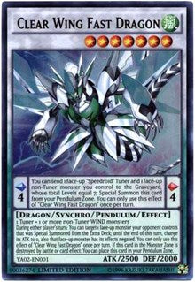 Clear Wing Fast Dragon [YA02-EN001] Ultra Rare | Exor Games Bridgewater