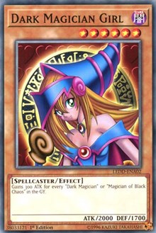 Dark Magician Girl [LEDD-ENA02] Common | Exor Games Bridgewater