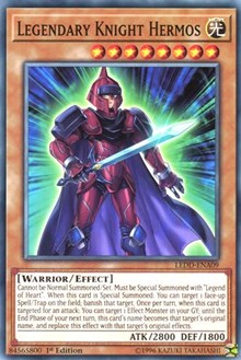 Legendary Knight Hermos [LEDD-ENA09] Common | Exor Games Bridgewater