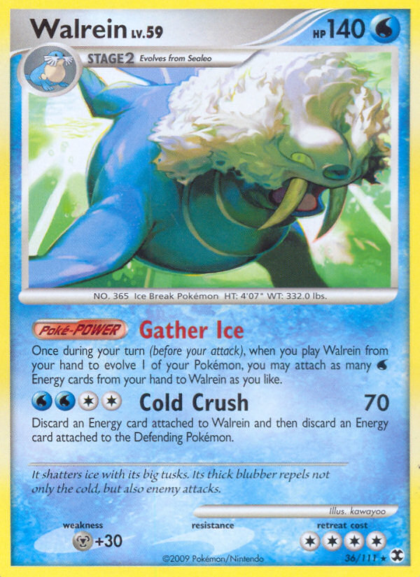 Walrein (36/111) [Platinum: Rising Rivals] | Exor Games Bridgewater