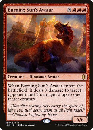 Burning Sun's Avatar [Ixalan] | Exor Games Bridgewater