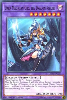 Dark Magician Girl the Dragon Knight [LEDD-ENA36] Common | Exor Games Bridgewater