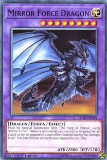 Mirror Force Dragon [LEDD-ENA39] Common | Exor Games Bridgewater