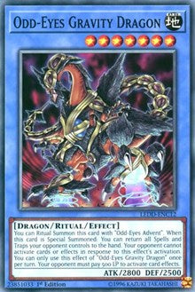 Odd-Eyes Gravity Dragon [LEDD-ENC12] Common | Exor Games Bridgewater