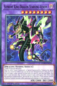 Supreme King Dragon Starving Venom [LEDD-ENC26] Common | Exor Games Bridgewater