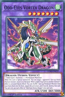 Odd-Eyes Vortex Dragon [LEDD-ENC27] Common | Exor Games Bridgewater