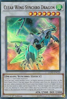 Clear Wing Synchro Dragon [LEDD-ENC29] Ultra Rare | Exor Games Bridgewater