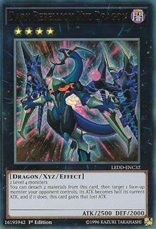 Dark Rebellion Xyz Dragon [LEDD-ENC32] Ultra Rare | Exor Games Bridgewater