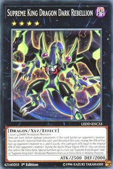 Supreme King Dragon Dark Rebellion [LEDD-ENC33] Common | Exor Games Bridgewater