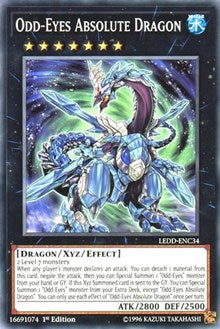 Odd-Eyes Absolute Dragon [LEDD-ENC34] Common | Exor Games Bridgewater