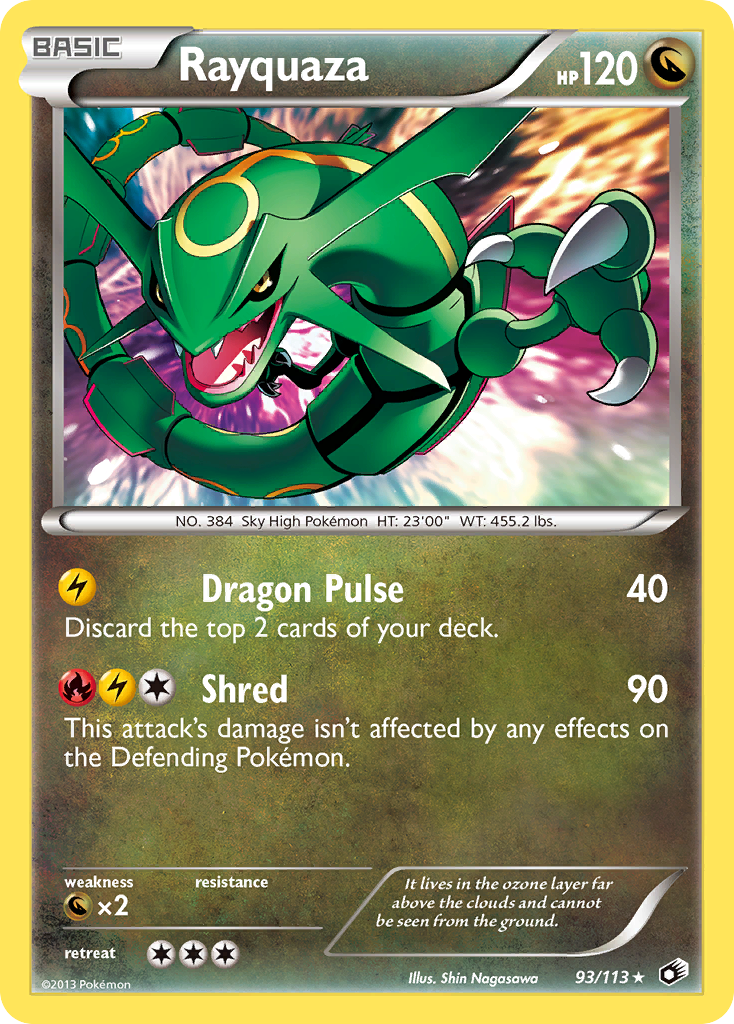 Rayquaza (93/113) [Black & White: Legendary Treasures] | Exor Games Bridgewater