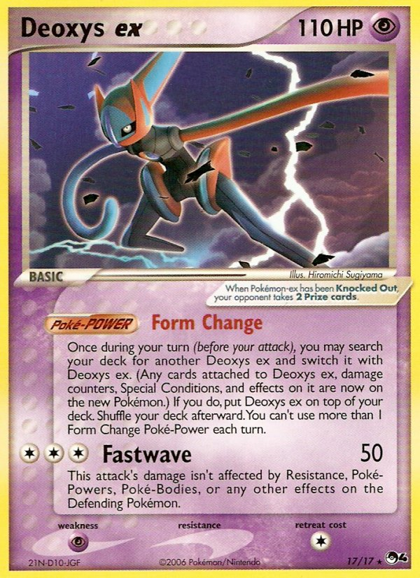 Deoxys ex (17/17) [POP Series 4] | Exor Games Bridgewater