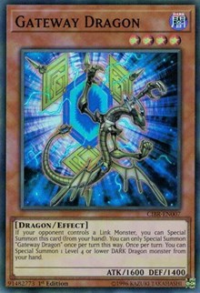 Gateway Dragon [CIBR-EN007] Super Rare | Exor Games Bridgewater