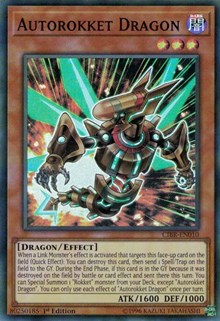 Autorokket Dragon [CIBR-EN010] Super Rare | Exor Games Bridgewater