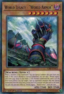 World Legacy - "World Armor" [CIBR-EN022] Rare | Exor Games Bridgewater