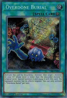 Overdone Burial [CIBR-EN063] Secret Rare | Exor Games Bridgewater