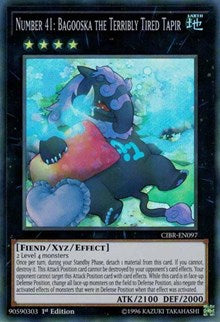 Number 41: Bagooska the Terribly Tired Tapir [CIBR-EN097] Super Rare | Exor Games Bridgewater