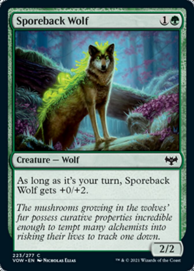 Sporeback Wolf [Innistrad: Crimson Vow] | Exor Games Bridgewater