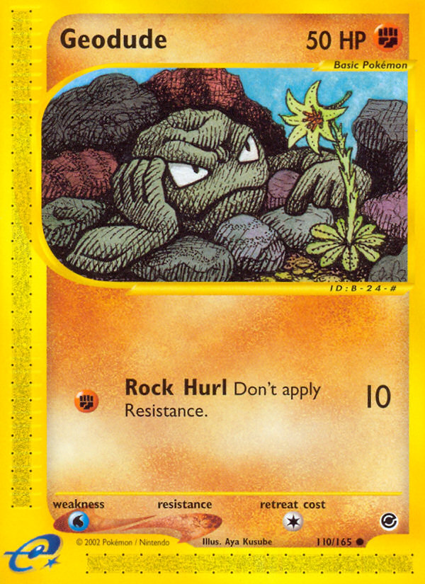 Geodude (110/165) [Expedition: Base Set] | Exor Games Bridgewater