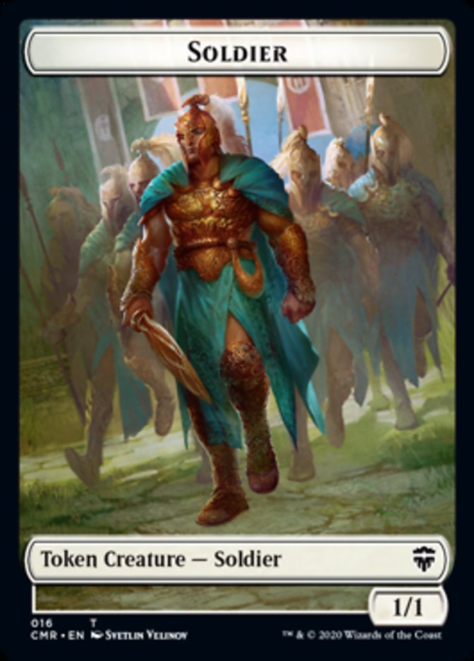 Cat // Soldier Token [Commander Legends Tokens] | Exor Games Bridgewater