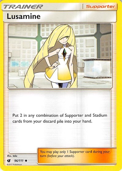 Lusamine [SM - Crimson Invasion] | Exor Games Bridgewater