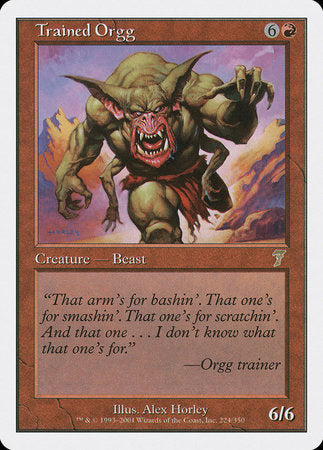 Trained Orgg [Seventh Edition] | Exor Games Bridgewater