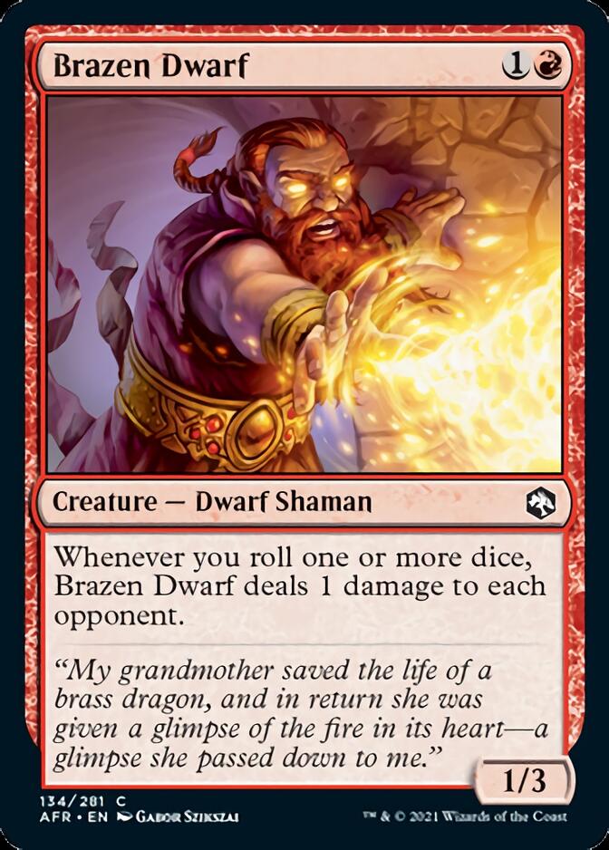 Brazen Dwarf [Dungeons & Dragons: Adventures in the Forgotten Realms] | Exor Games Bridgewater