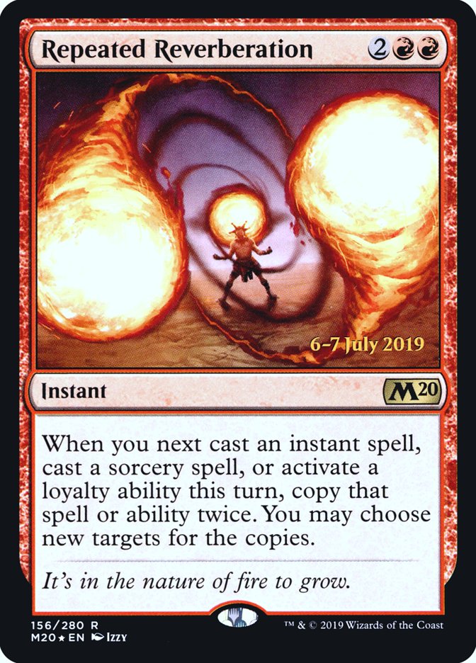 Repeated Reverberation  [Core Set 2020 Prerelease Promos] | Exor Games Bridgewater