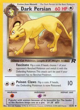 Dark Persian (42/82) [Team Rocket Unlimited] | Exor Games Bridgewater