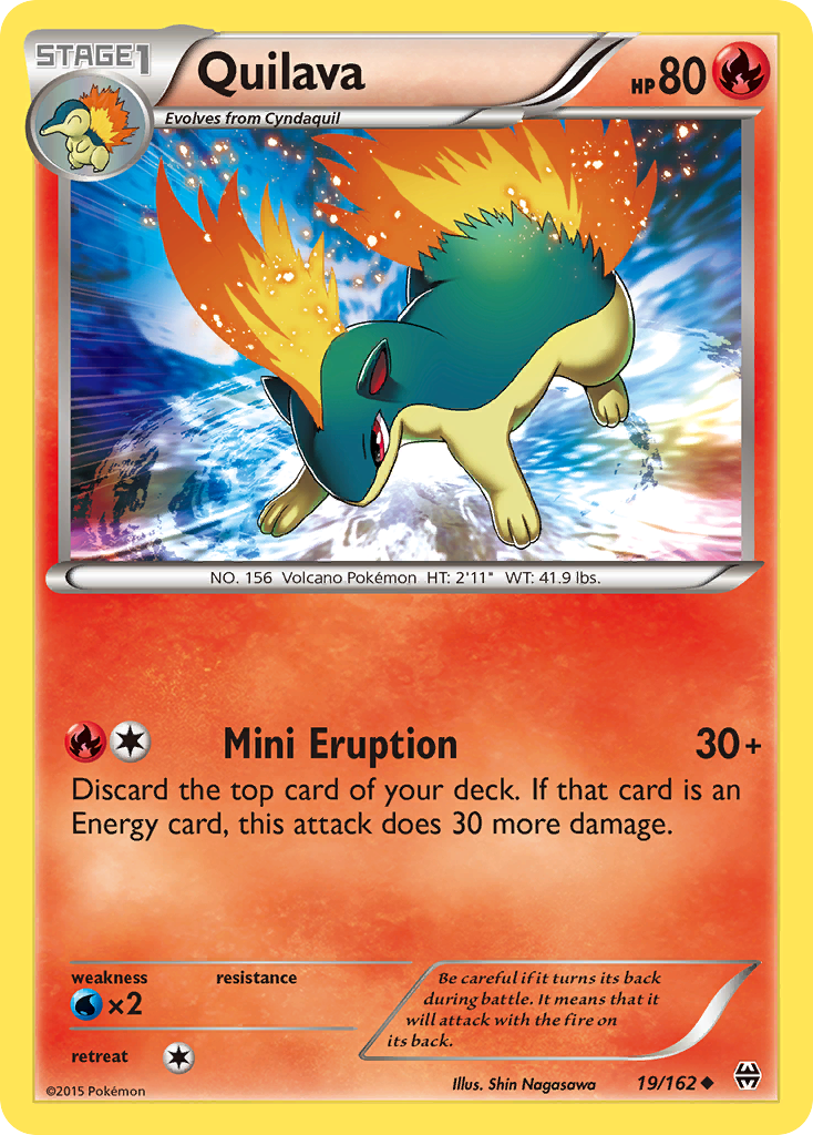 Quilava (19/162) [XY: BREAKthrough] | Exor Games Bridgewater