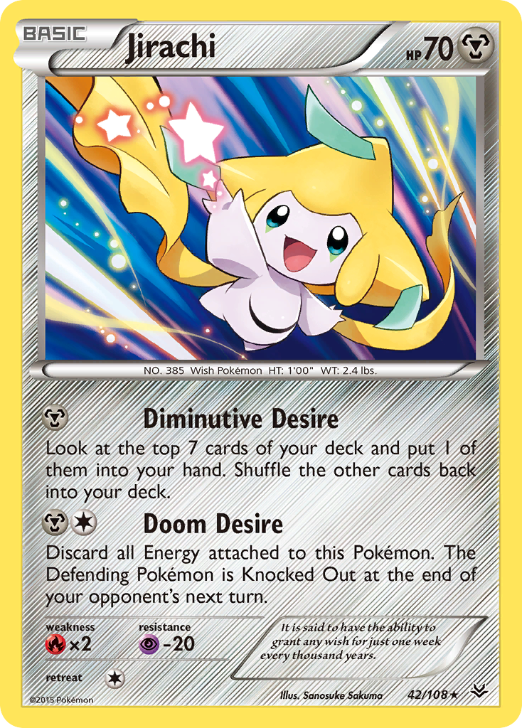 Jirachi (42/108) [XY: Roaring Skies] | Exor Games Bridgewater