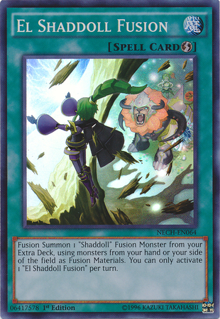 El Shaddoll Fusion [NECH-EN064] Super Rare | Exor Games Bridgewater