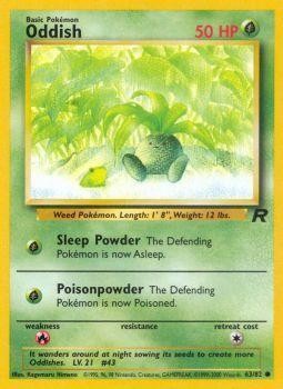 Oddish (63/82) [Team Rocket Unlimited] | Exor Games Bridgewater