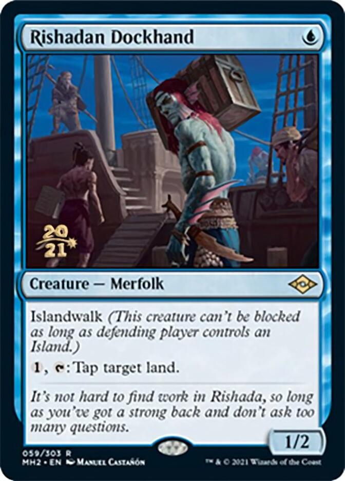 Rishadan Dockhand [Modern Horizons 2 Prerelease Promos] | Exor Games Bridgewater